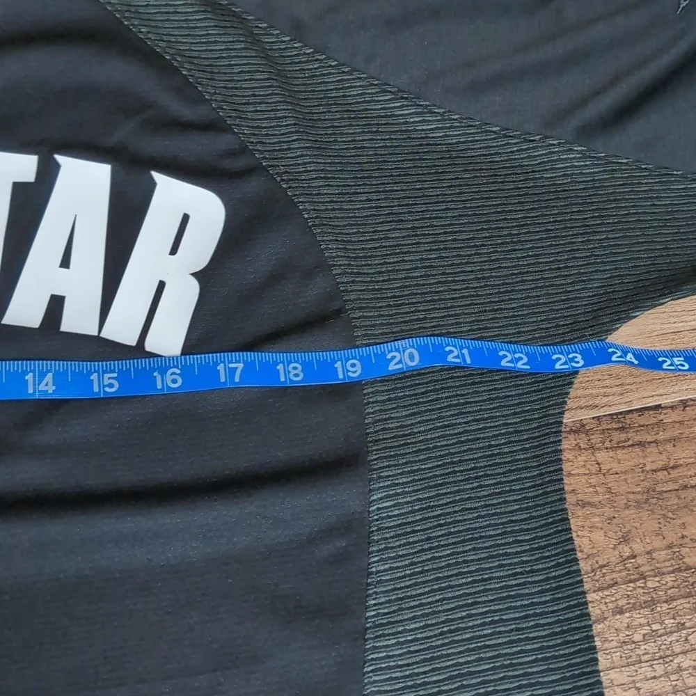 Jordan NBA All Star 2023 Warm Up Shooting Shirt Size LT in Black Nike Dri-Fit